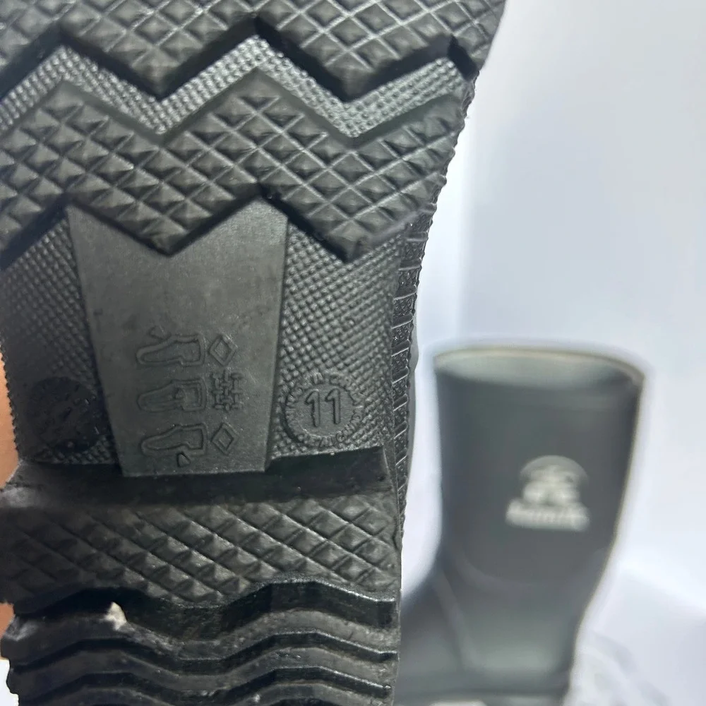 Kamik Kids Black Rain Boots Size 11 Childrens‎ Waterproof